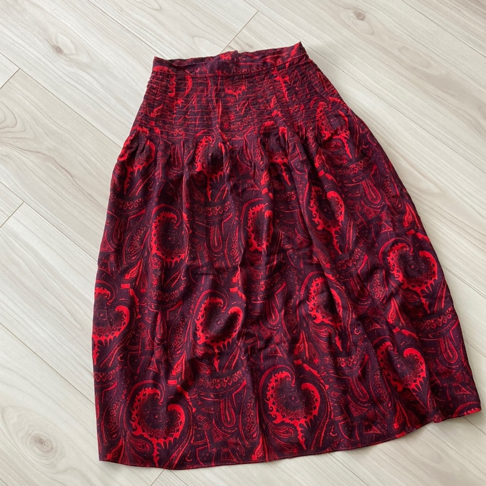 Vintage Paisley Skirt